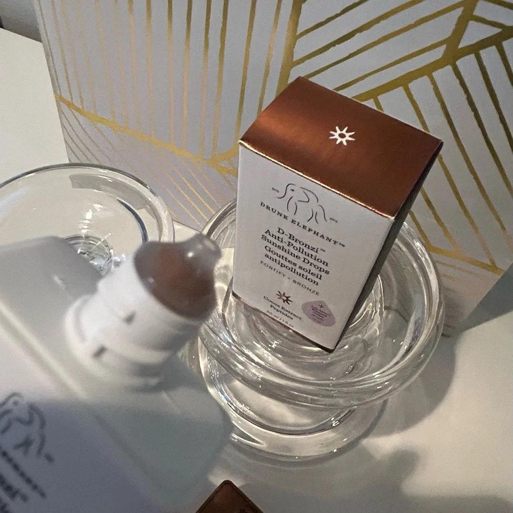 ☀️🐘 Drunk Elephant D-Bronzi Anti-Pollution Sunshine Drops | Full Size NIB | 1 oz
